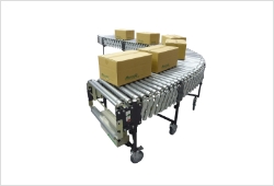 Bellow-type expandable conveyor, Groovy-X Flow
