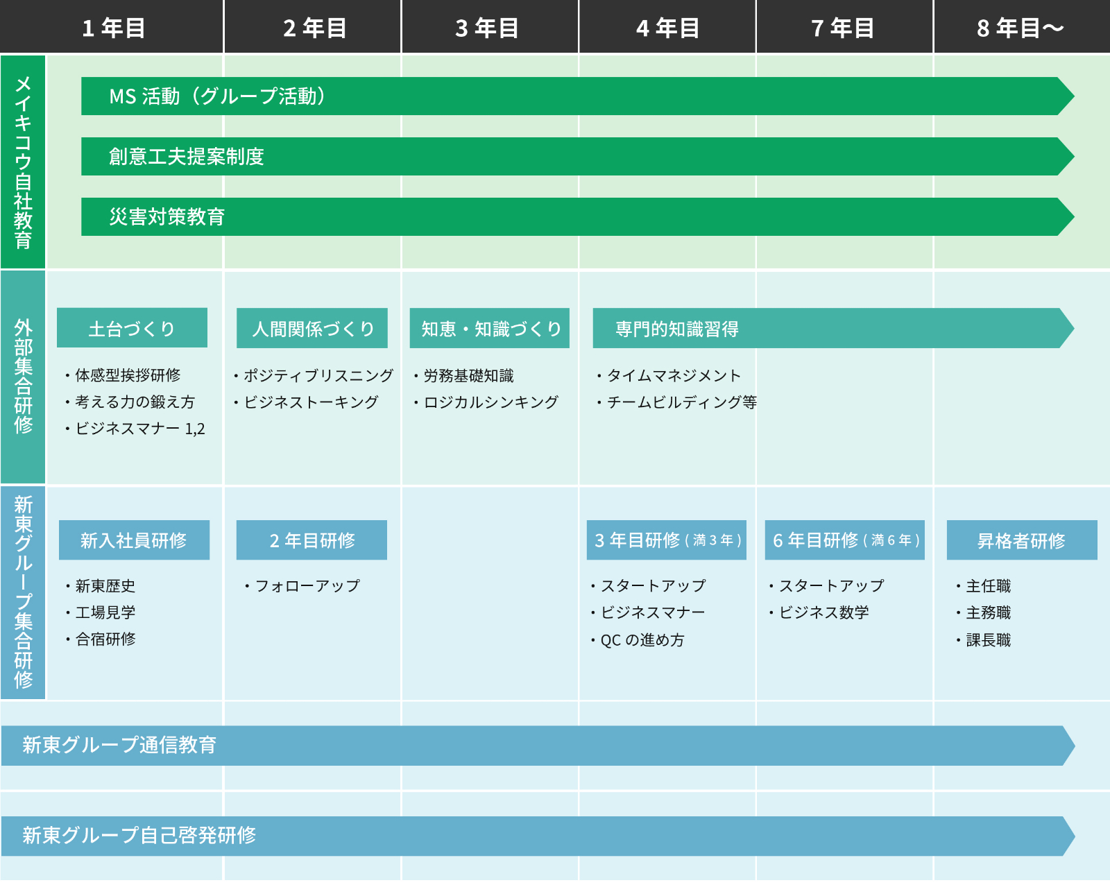 若手教育制度