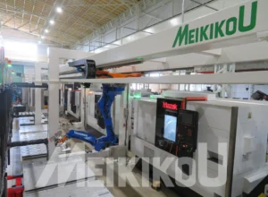 加工部品投入・取出しロボット